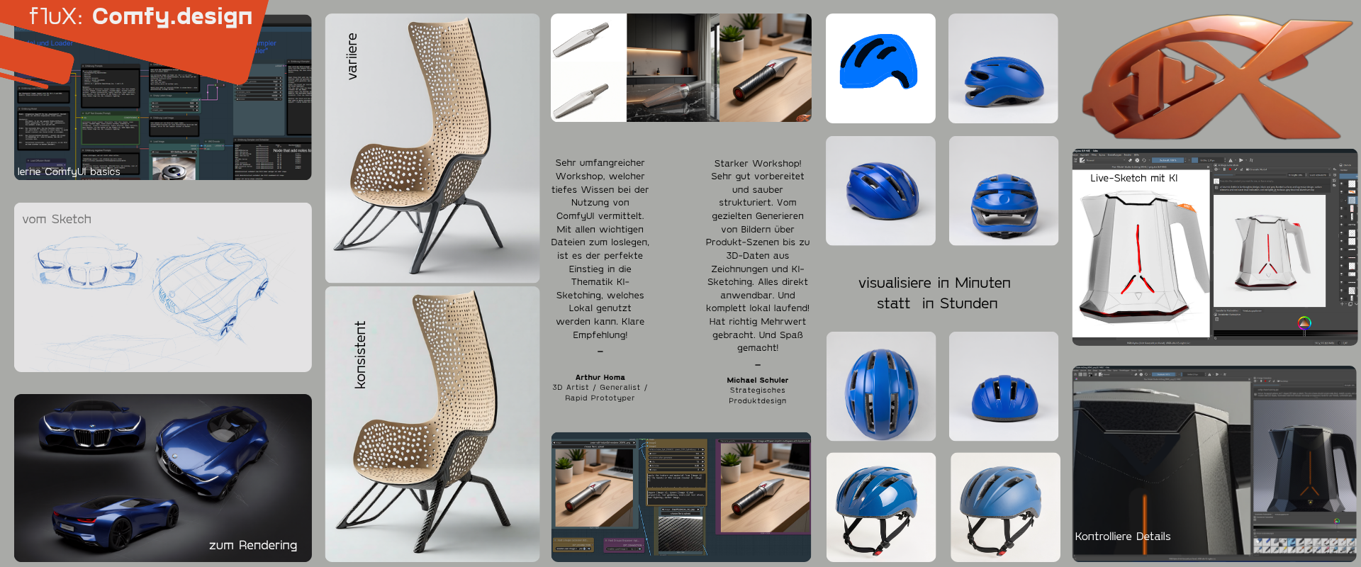 f1ux:Comfy.design Workshop